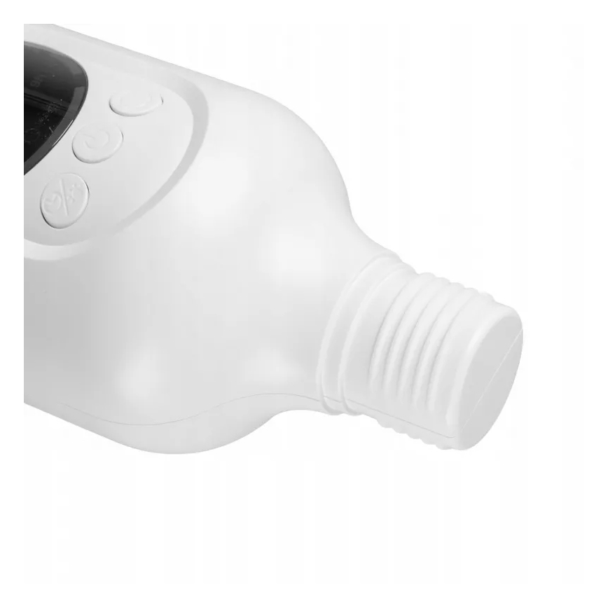 Punjivi ventilator na stalku s LED osvjetljenjem LED/4,8W/5V USB 7200 mAh, bijela + daljinski upravljač
