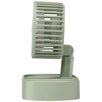 Punjivi stolni ventilator 3,7V 1200 mAh, zelene boje