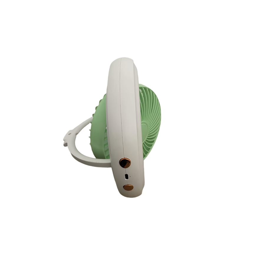 Punjivi stolni ventilator 4W/5V 1200 mAh bijeli