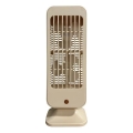 Punjivi stolni ventilator 5W/5V 1200 mAh u bež boji