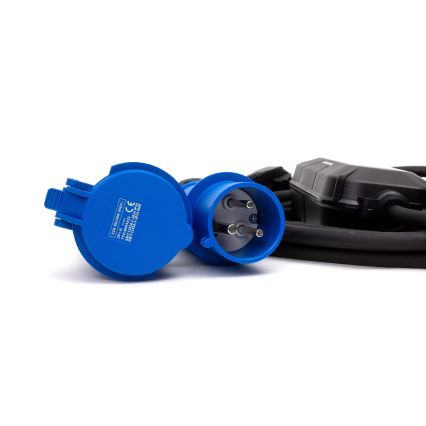 Prijenosna punionica za električne automobile EV/PHEV AC Type 2 32A/230V 7,4kW IP55 5m + adapter 230V 3,7kW + torbica