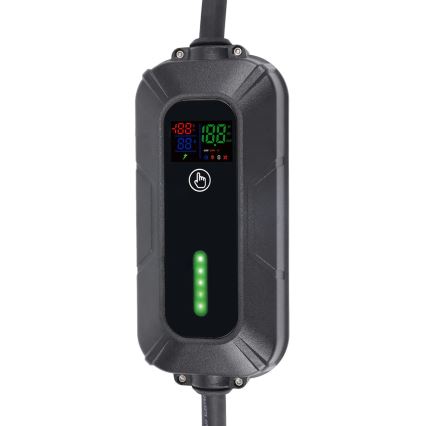 Putna stanica za punjenje električnih automobila EV/PHEV AC Type 2 16A/380V 11kW IP55 5m + adapter 230V 3,7kW + kućište