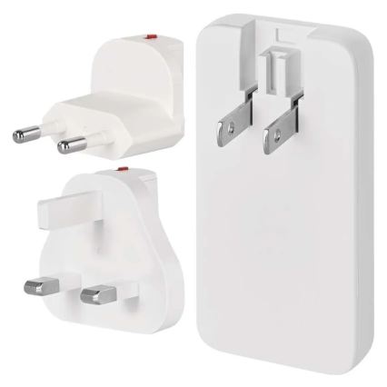 Putni adapter s izmjenjivim USB nastavcima GaN 100-250V