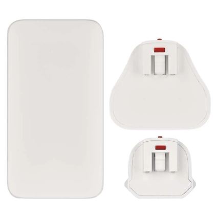 Putni adapter s izmjenjivim USB nastavcima GaN 100-250V
