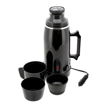 Putno kuhalo za vodu/termosica 1 l 150W/12V crna
