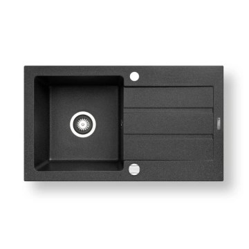 Pyramis 70006801 - Kuhinjski sudoper NEXT 76x44 cm granit/crna