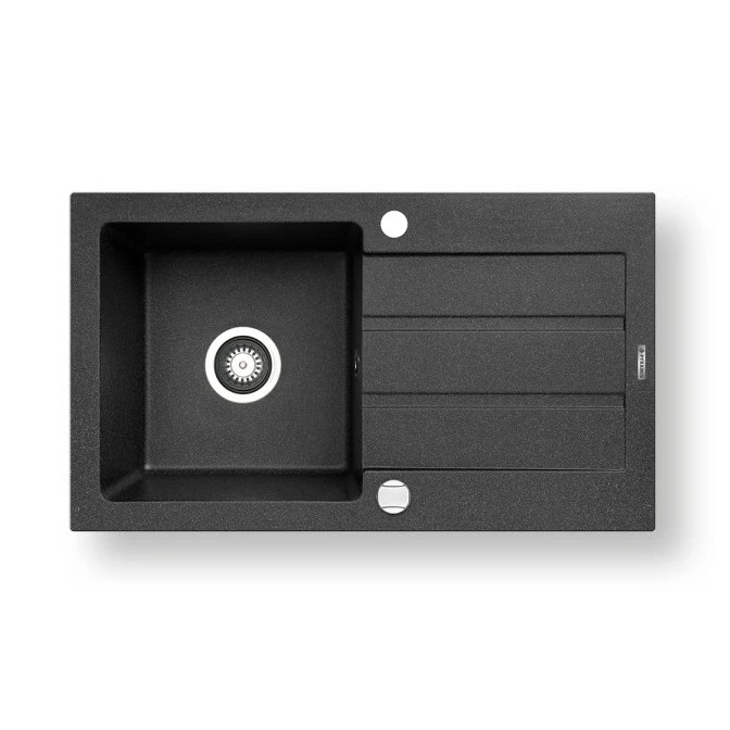 Pyramis 70006801 - Kuhinjski sudoper NEXT 76x44 cm granit/crna