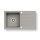 Pyramis 70053701 - Kuhinjski sudoper NEXT 76x44 cm granit/siva
