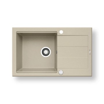 Pyramis 70083601 - Kuhinjski sudoper SPARTA PLUS LUX 78x48 cm granit/bež