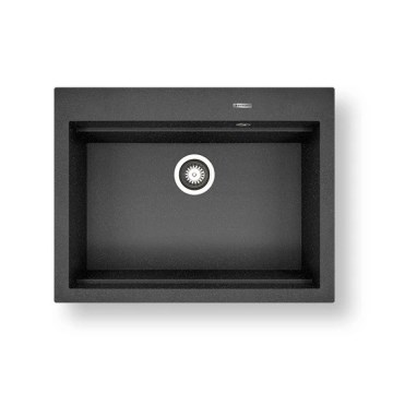 Pyramis 70094201 - Kuhinjski sudoper SIROS 67x51,5 cm  granit/crna