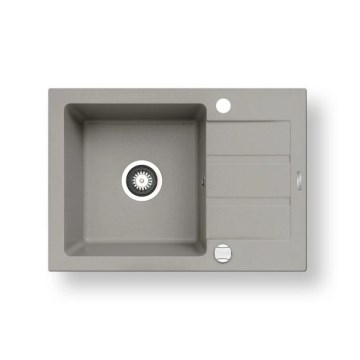 Pyramis 70166001 - Kuhinjska sudopera NEXT 62x44 cm granit/siva