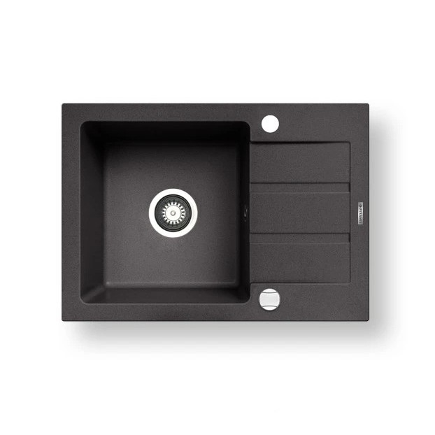 Pyramis 70166501 - Kuhinjska sudopera NEXT 62x44 cm granit/mat crna