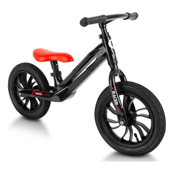 QPlay - Bicikl guralica RACER AIR crna/crvena