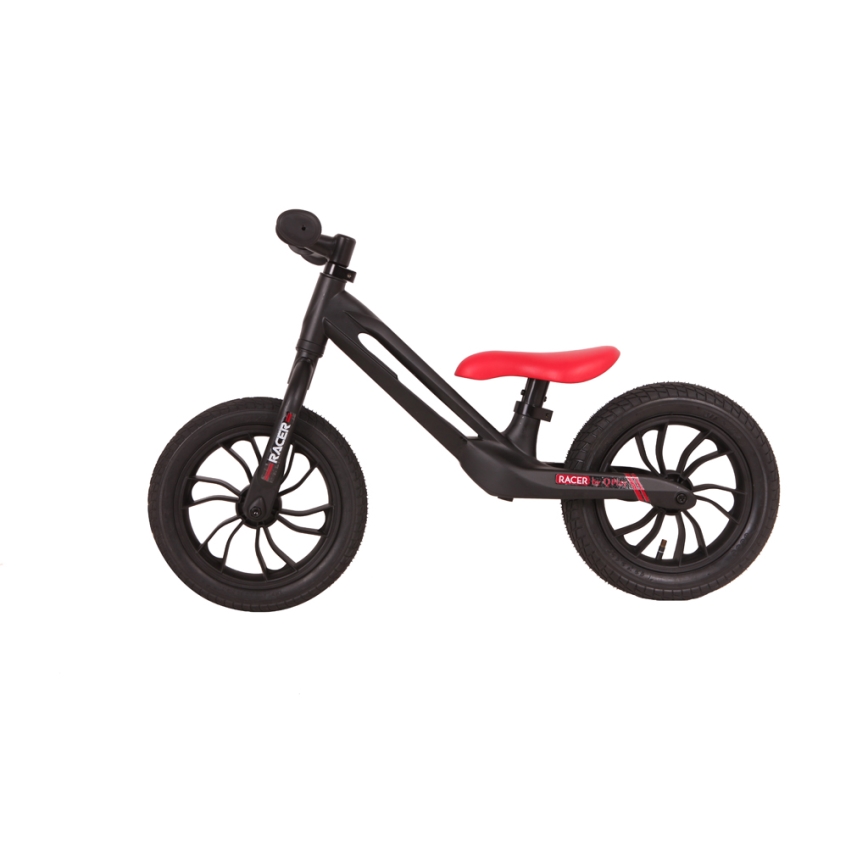 QPlay - Bicikl guralica RACER AIR crna/crvena