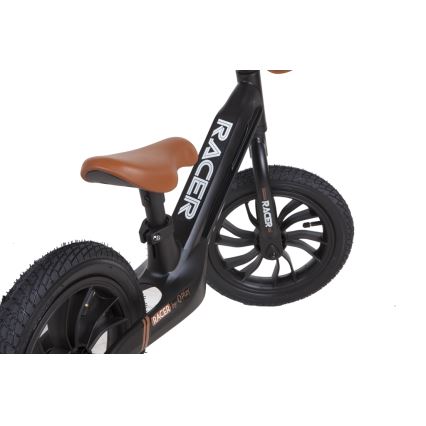 QPlay - Bicikl guralica RACER AIR crna/smeđa