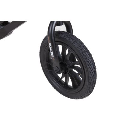 QPlay - Bicikl guralica RACER AIR crna/smeđa