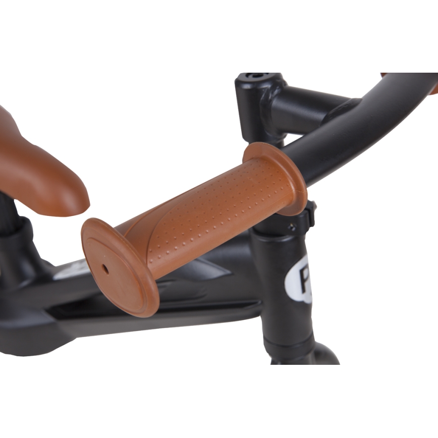 QPlay - Bicikl guralica RACER AIR crna/smeđa