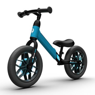 QPlay - Bicikl guralica s LED svjetlima na kotačima SPARK plava
