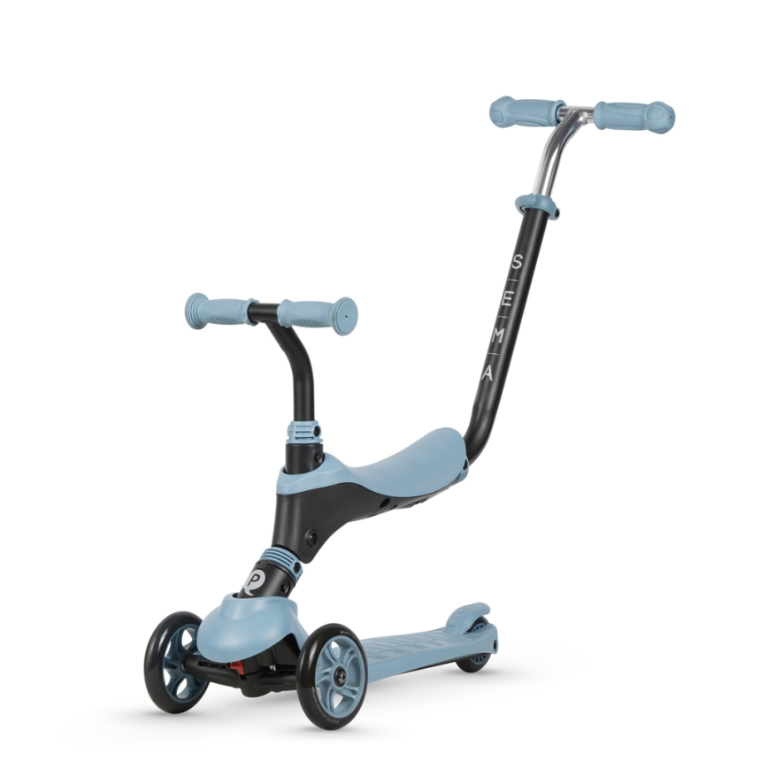 QPlay - Dječja romobil 4u1 SEMA plava