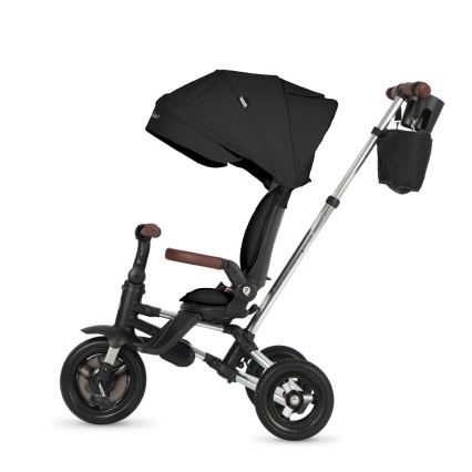 QPlay - Dječja trokolica 5u1 NOVA DELUXE crna