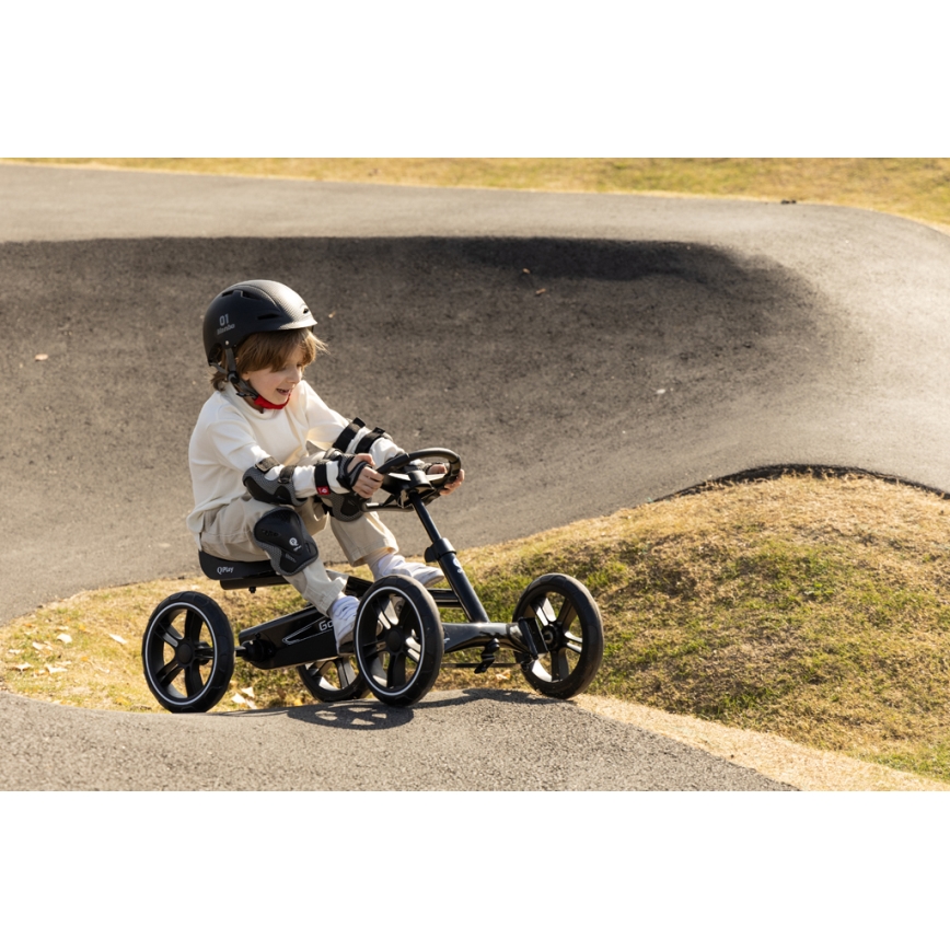 QPlay - Dječji četverocikl GO KART crni