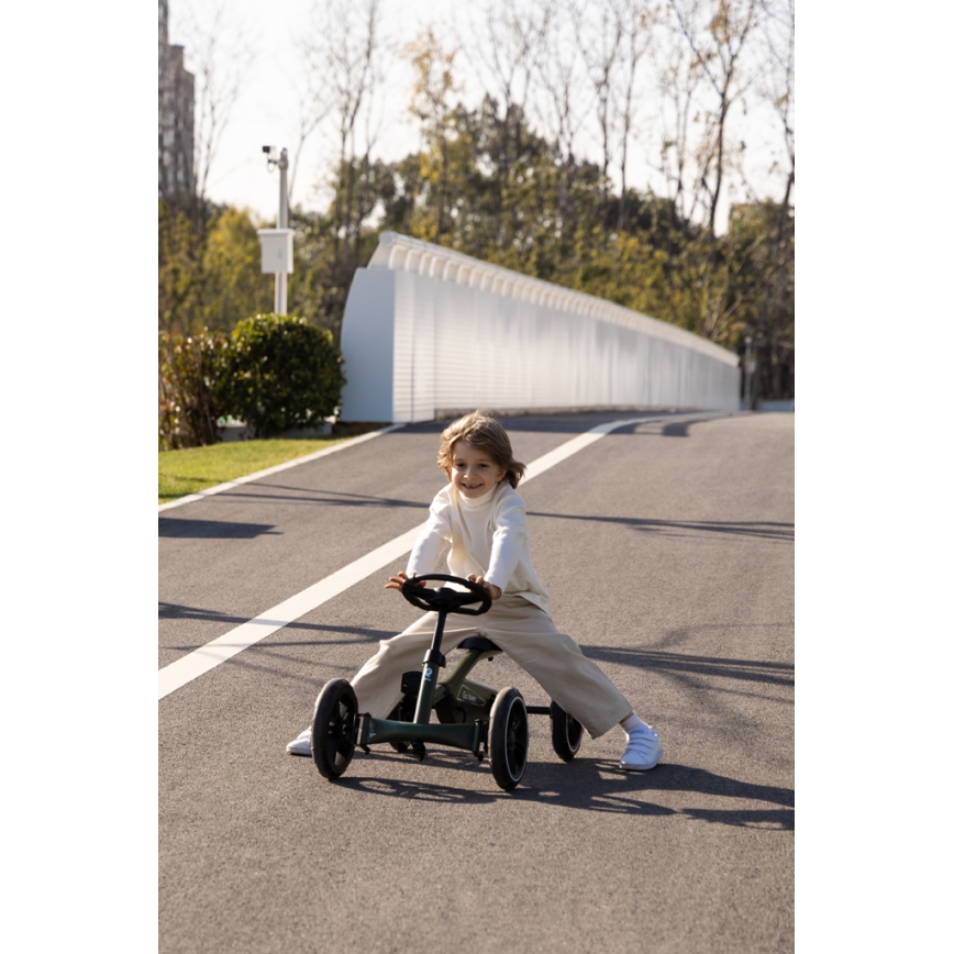 QPlay - Dječji četverocikl GO KART crni