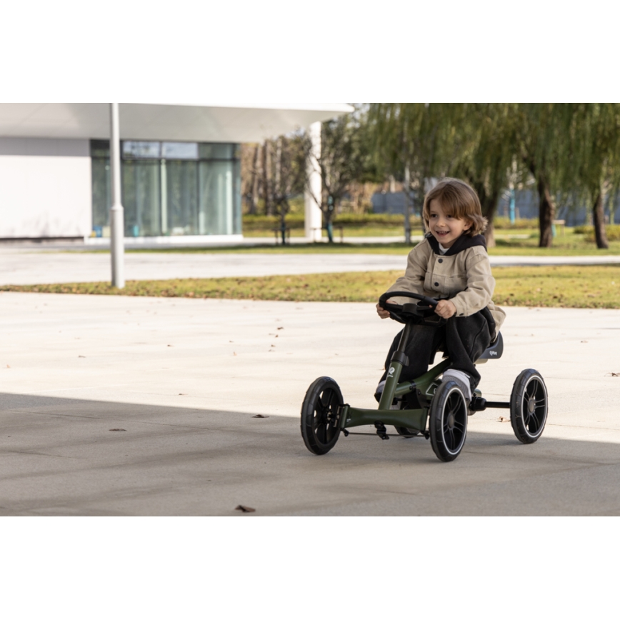QPlay - Dječji četverocikl GO KART crni