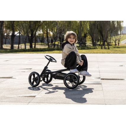 QPlay - Dječji četverocikl GO KART crni