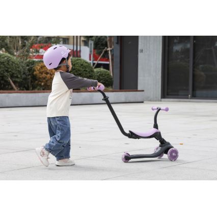 QPlay - Dječji romobil 5u1 SEMA ljubičasta