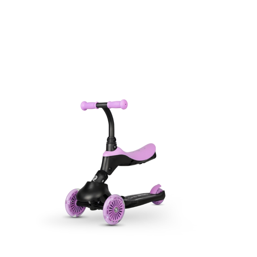 QPlay - Dječji romobil 5u1 SEMA ljubičasta