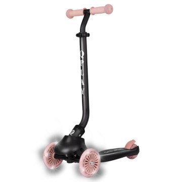 QPlay - Dječji romobil s LED kotačima 5u1 SEMA EVO roza
