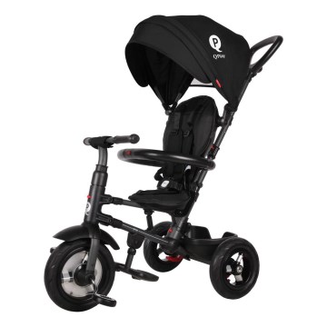 QPlay - Dječji tricikl 3u1 RITO AIR crni