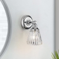 Quintiesse - LED zidna svjetiljka za kupaonicu KEYNES 1xG9/3W/230V IP44 sjajni krom