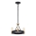 Quintiesse - Luster na šipci SILAS 3xE27/60W/230V Ø 42,2 cm crna/zlatna