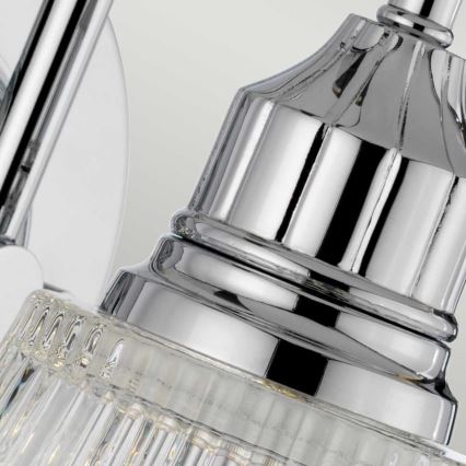 Quintiesse - LED kupaonska zidna svjetiljka ADDISON 1xG9/3W/230V IP44 sjajni krom