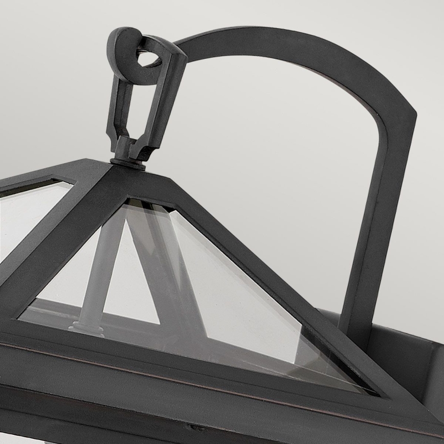 Quintiesse - Vanjska zidna svjetiljka ALFORD M 2xE14/40W/230V IP44 crna