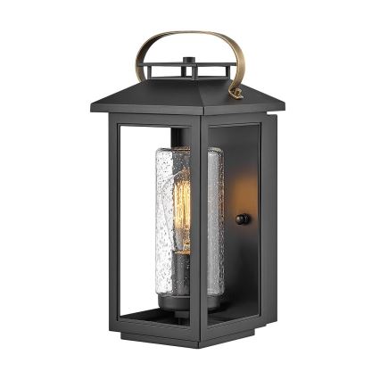 Quintiesse - Vanjsko zidno svjetlo ATWATER S 1xE27/60W/230V IP44 crno