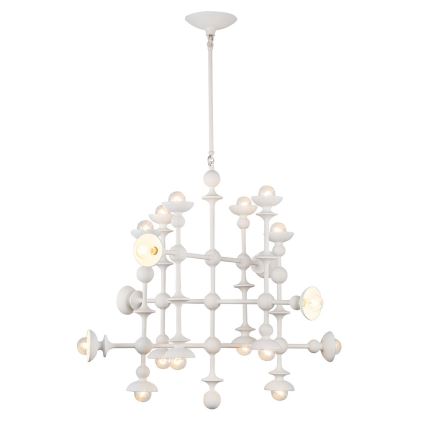 Quintiesse - Luster na štapu CADENCE 18xE14/40W/230V bijela