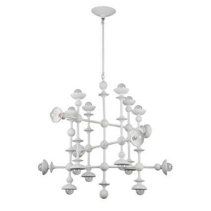 Quintiesse - Luster na štapu CADENCE 18xE14/40W/230V bijela