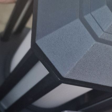 Quintiesse - Vanjsko zidno svjetlo CASTELLE M 1xE27/60W/230V IP44 crno