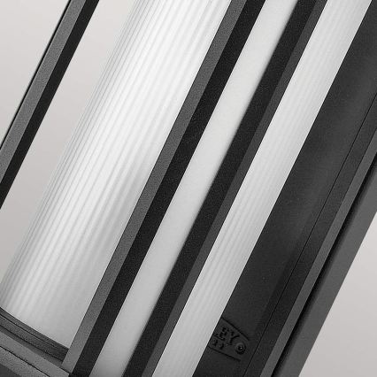 Quintiesse - Vanjsko zidno svjetlo CASTELLE M 1xE27/60W/230V IP44 crno