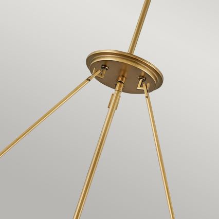 Quintiesse - Luster na štangu ECHELON 8xE14/40W/230V zlatna