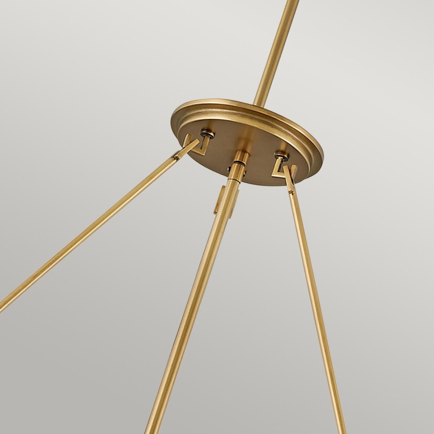 Quintiesse - Luster na štangu ECHELON 8xE14/40W/230V zlatna