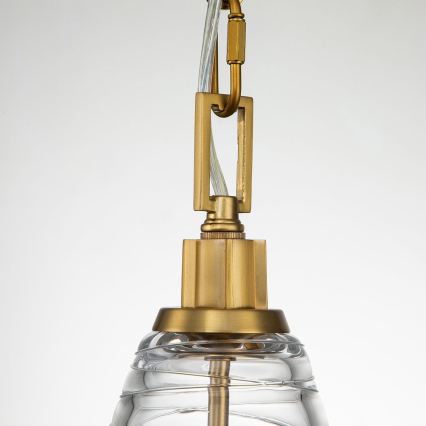Quintiesse - Luster na lancu ELMORE 1xE27/60W/230V zlatna