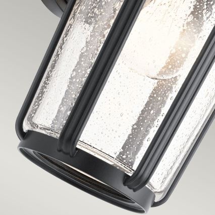 Quintiesse - Vanjska zidna svjetiljka FAIRFIELD M 1xE27/60W/230V IP44 crna