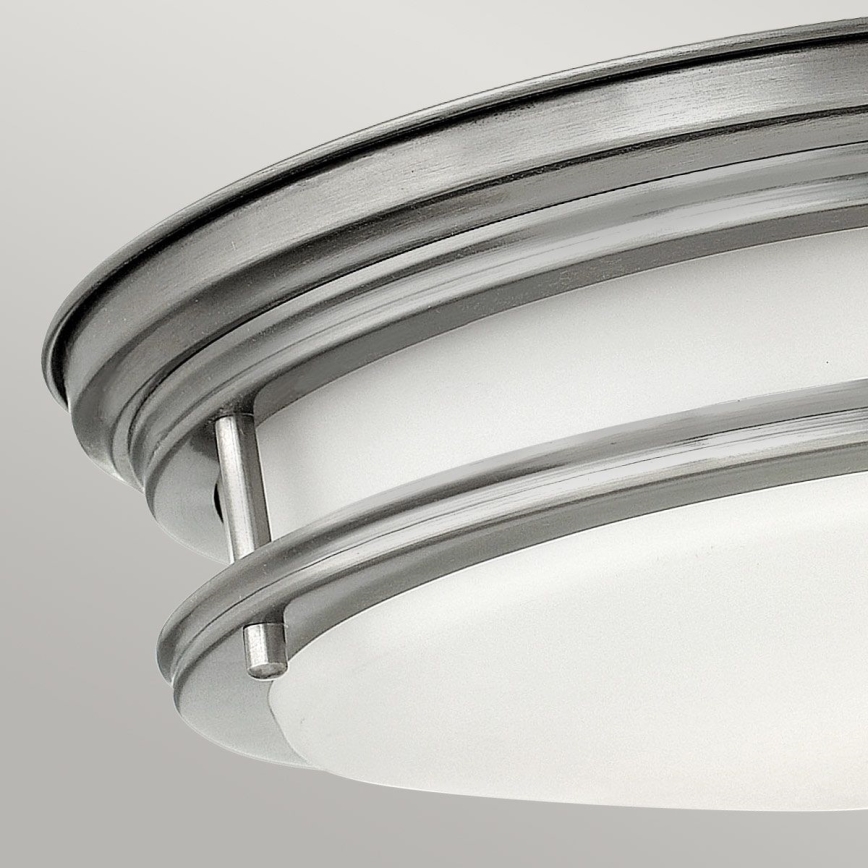 Quintiesse - Vanjsko stropno svjetlo HADRIAN 2xE27/40W/230V Ø 30,5 cm IP44 matni krom
