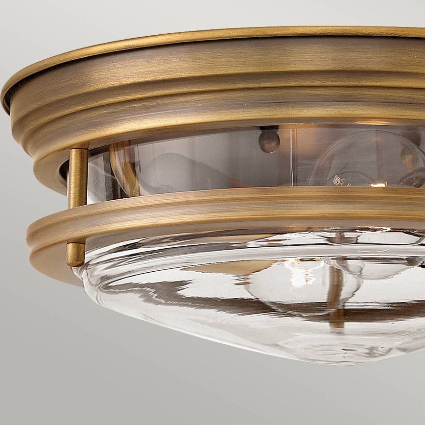 Quintiesse - Vanjska stropna svjetiljka HADRIAN 2xE27/40W/230V promjer 30,5 cm IP44 brončana