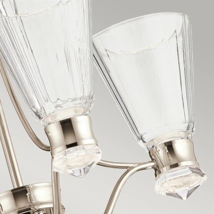 Quintiesse - LED kupaonski luster na šipci KAYVA LED/24W/230V IP44 sjajni krom