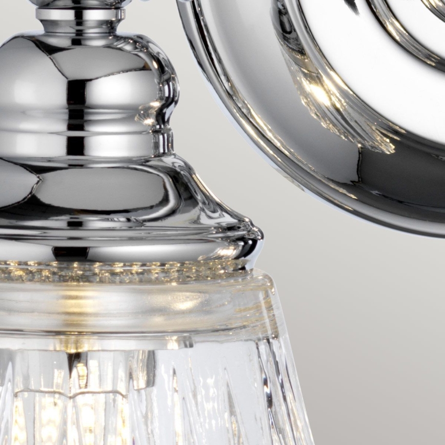 Quintiesse - LED kupaonska zidna svjetiljka KEYNES 2xG9/3W/230V IP44 sjajni krom