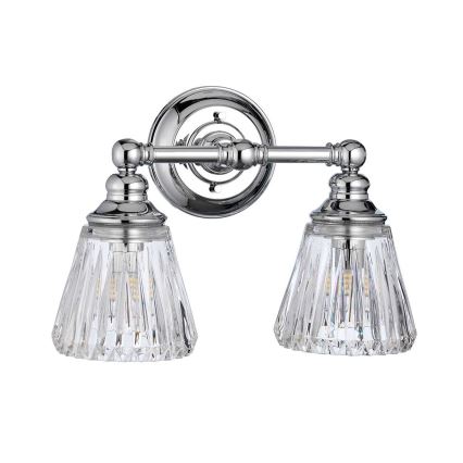 Quintiesse - LED kupaonska zidna svjetiljka KEYNES 2xG9/3W/230V IP44 sjajni krom